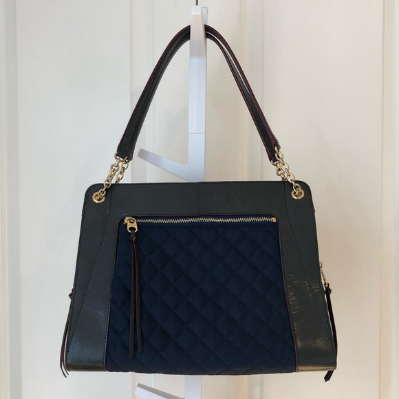 MZ Wallace Handbags - ⚡️sale⚡️ MZ Wallace Quilted Bag w/ Chain Detail